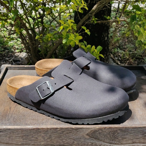 birkenstock boston vegan